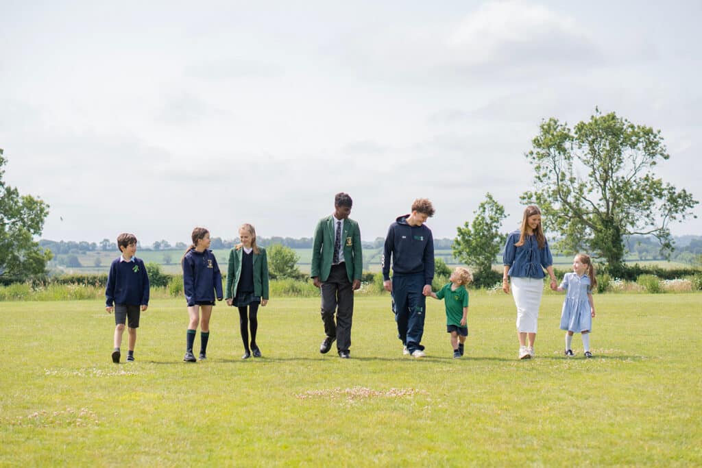 sibford students on campus