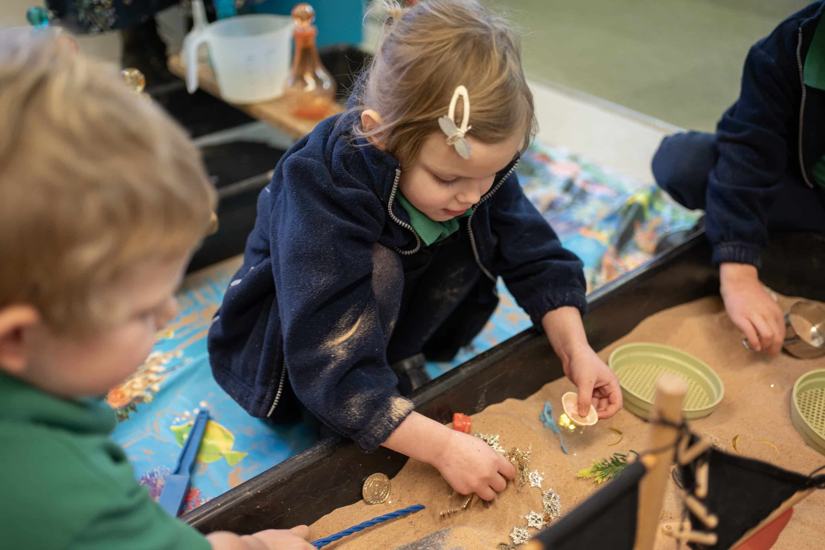 sibford early years sand play